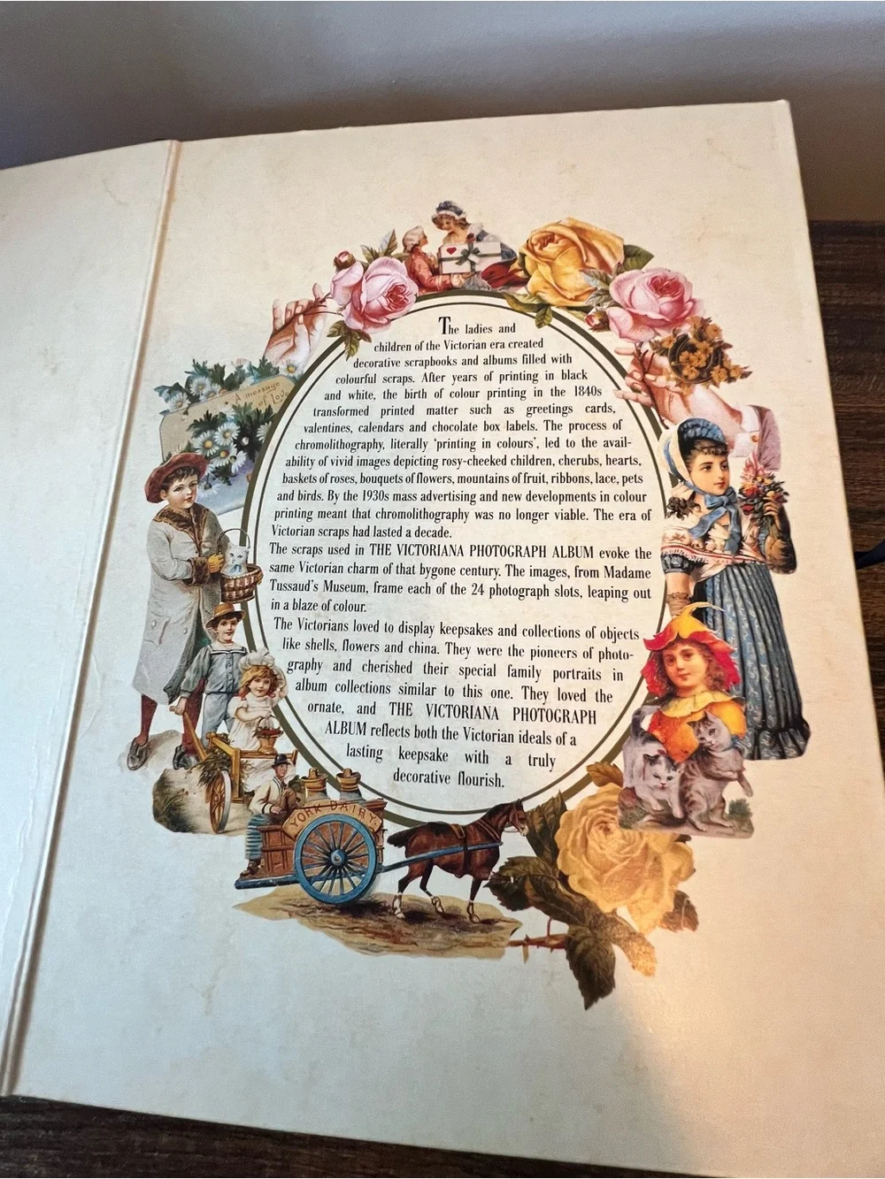Victoriana Scraps-A Victorian Photograph Album Book 1995 England